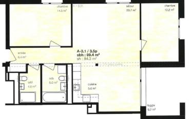 Wohnung 3.5 Zimmer - image - 3