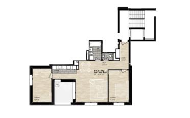 Wohnung 3.5 Zimmer - image - 1