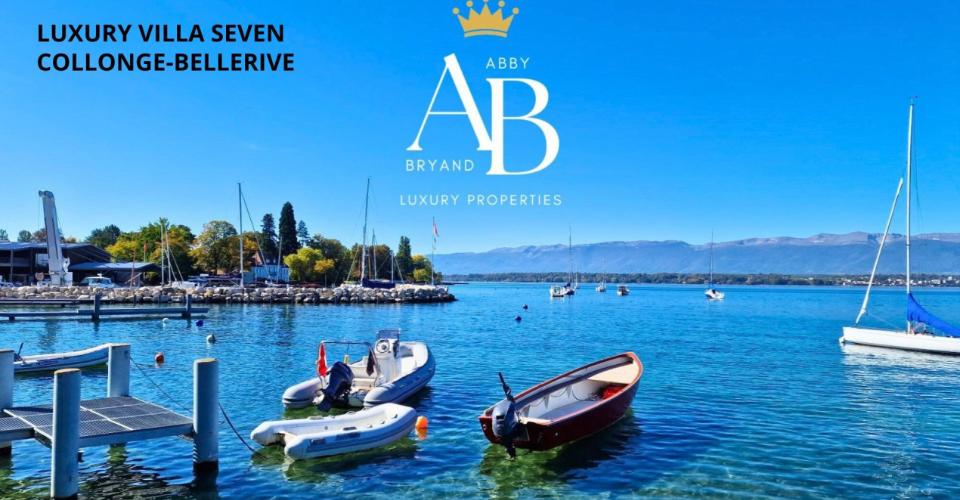 Luxury Villa Seven, Collonge Bellerive, à 5 minutes à pied du Lac