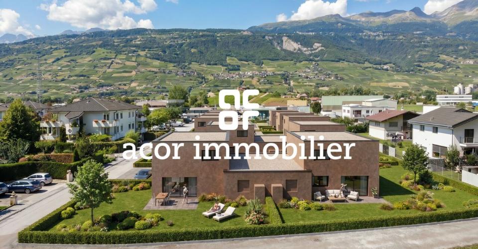 Villas mitoyennes sur plan – « Les Zittes », Chalais!