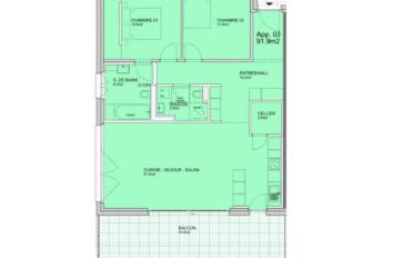 Wohnung 3.5 Zimmer - image - 4