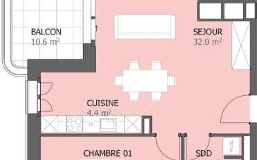 Apartment 2.5 rooms - image - 8