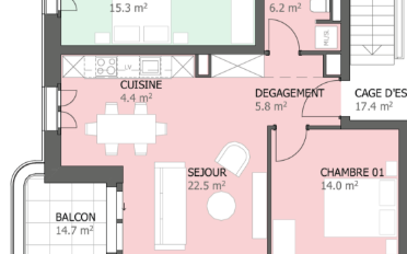 Wohnung 2.5 Zimmer - image - 7