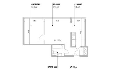 Appartement 3 pièces - image - 7