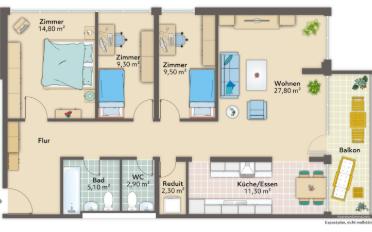 Apartment 4.5 rooms - image - 12