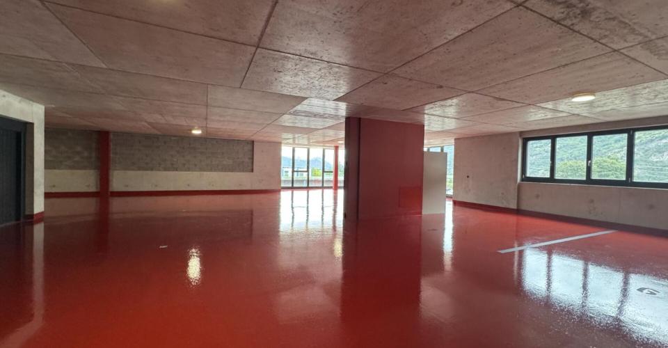 Parking intérieur chauffé au 1er étage