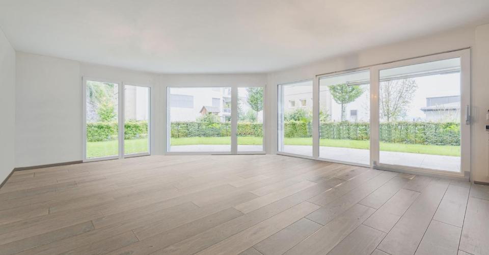 Appartement avec jardin dans un cadre idyllique