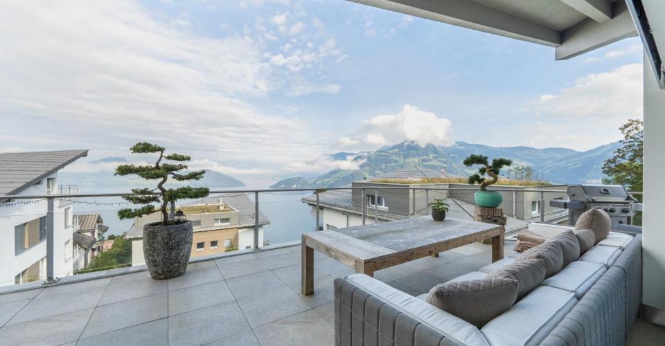 Vivre au-dessus du lac de Lucerne