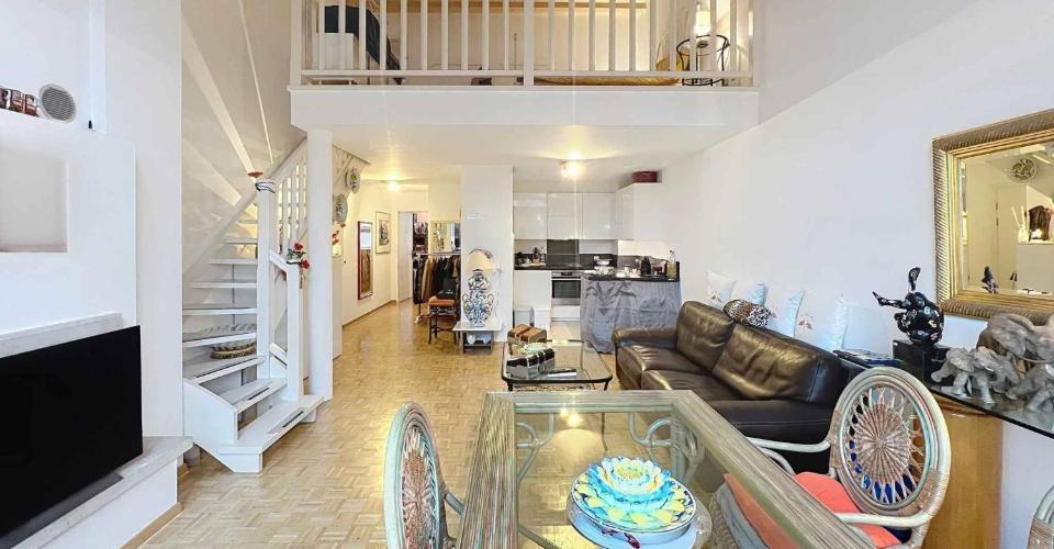 Agréable appartement lumineux avec duplex