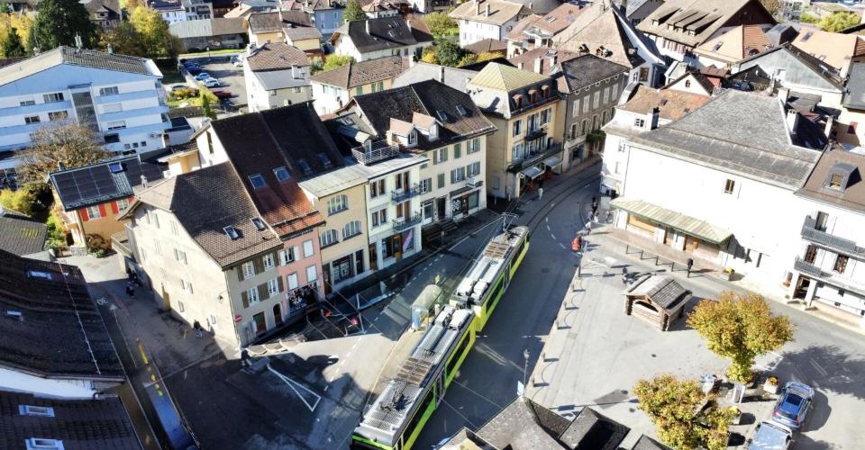 Immeuble de rendement au centre de Bex