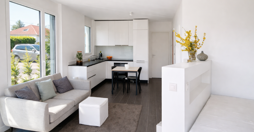 Charmant appartement avec jardin – Thônex