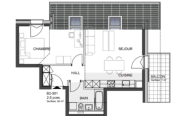 Roof flat 2.5 rooms - image - 8