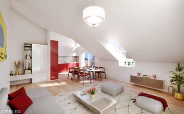 Roof flat 2.5 rooms - image - 3