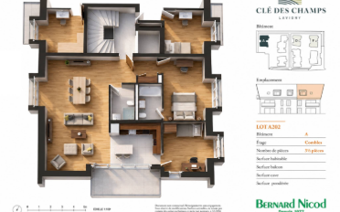 Attic flat 3.5 rooms - image - 10