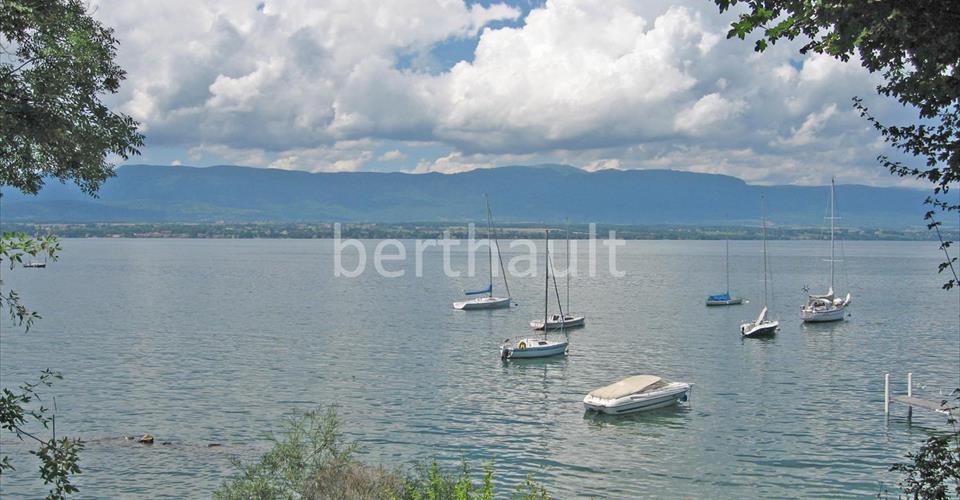 COLLONGE-BELLERIVE - EXCLUSIVITE - Magnifique propriété pieds dans l'eau