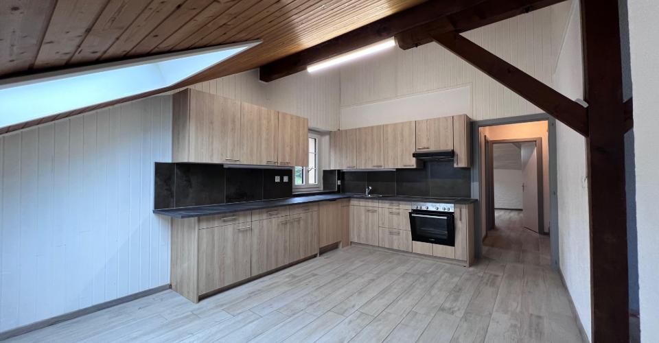 Grand appartement aux combles