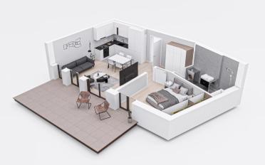 Apartment 2.5 rooms - image - 8