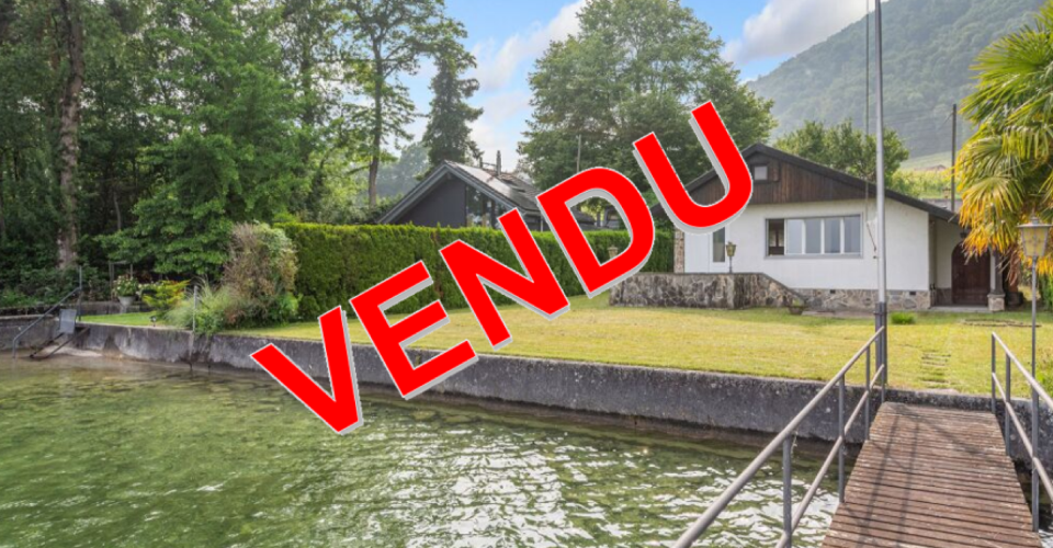 La Neuveville, charmante maison au bord du lac