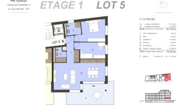 Apartment 3.5 rooms - image - 4