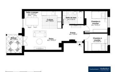 Apartment 3.5 rooms - image - 5