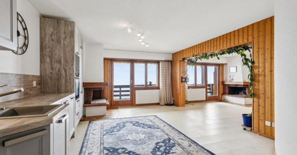 Grand appartement lumineux 115 m² avec magnifique vue sur le Mont-Blan