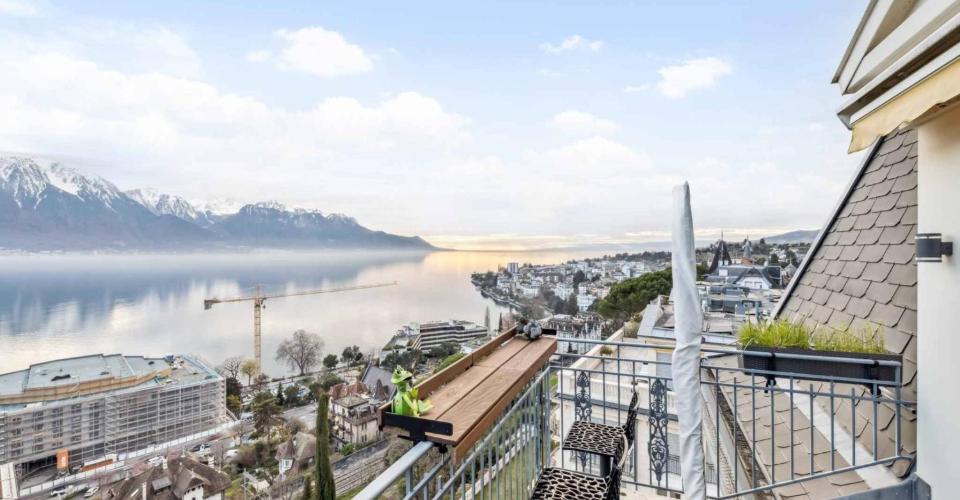 Triplex avec vue panoramique au coeur de Montreux