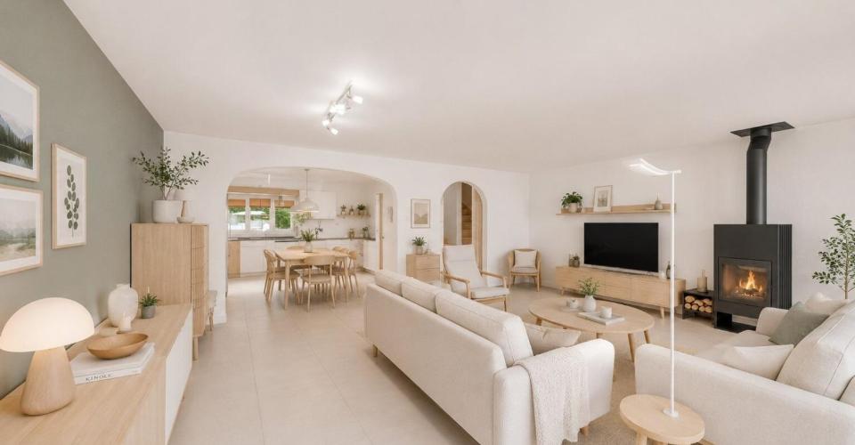 Jolie maison familiale au coeur du village d'Echandens