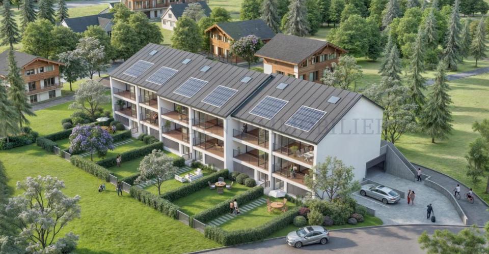 Vue sur les lacs de Neuchâtel et de Morat, Villa - Lot B