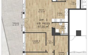 Apartment 4.5 rooms - image - 13