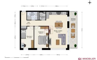 Appartement 3.5 pièces - image - 13