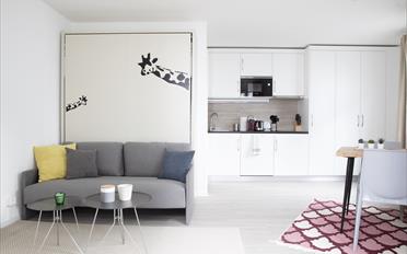 Furnished flat 1.5 rooms - image - 1