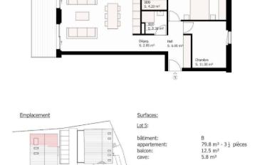 Apartment 3.5 rooms - image - 8