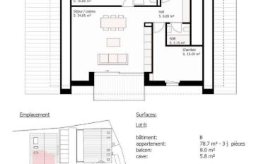 Wohnung 3.5 Zimmer - image - 8