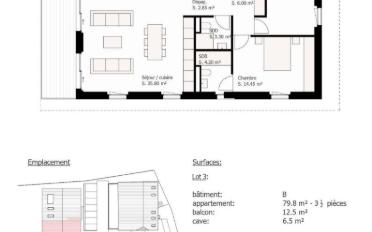Apartment 3.5 rooms - image - 8
