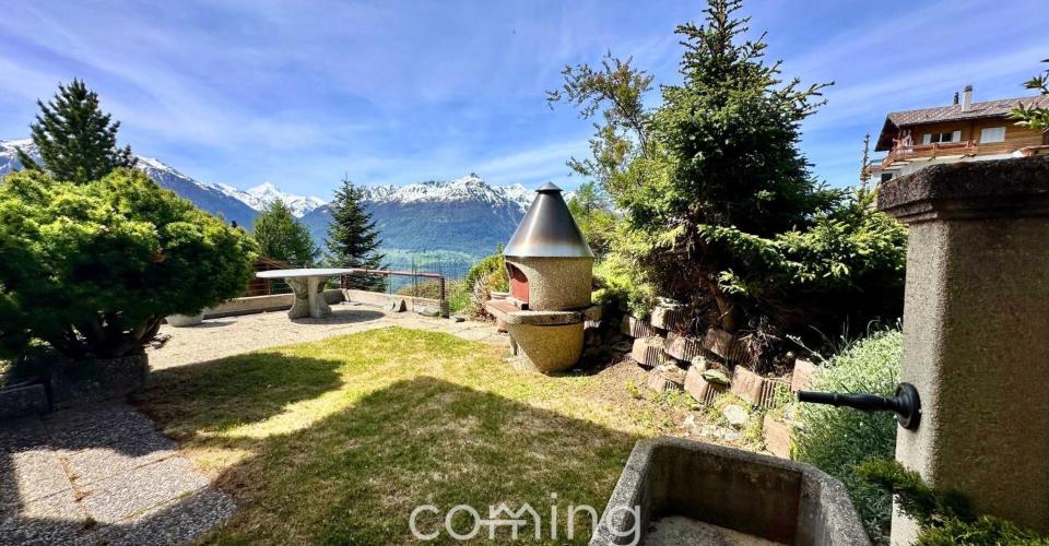 Heimelige 3.5 Zimmer Gartenwohnung in Engersch mit Panoramasicht