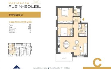 Apartment 3.5 rooms - image - 9