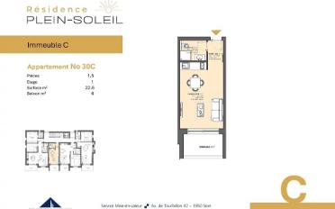 Wohnung 1.5 Zimmer - image - 9