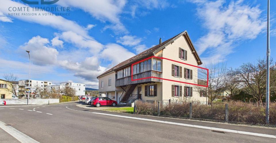 Appartement de 3.5 pces au centre du village