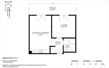 Furnished flat 2.5 rooms - image - 13