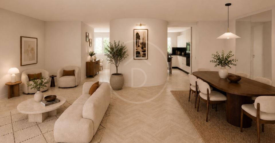 Superbe appartement 7pces