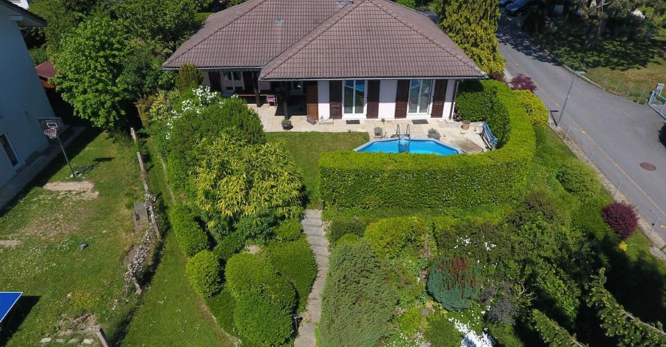 VENDU - Villa individuelle avec beau jardin