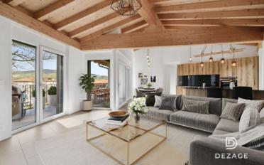 Attic flat 3.5 rooms - image - 4