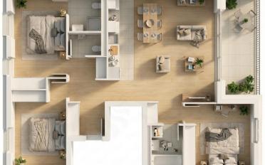 Apartment 5 rooms - image - 2