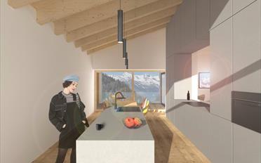 Terrassenwohnung 3.5 Zimmer - image - 3