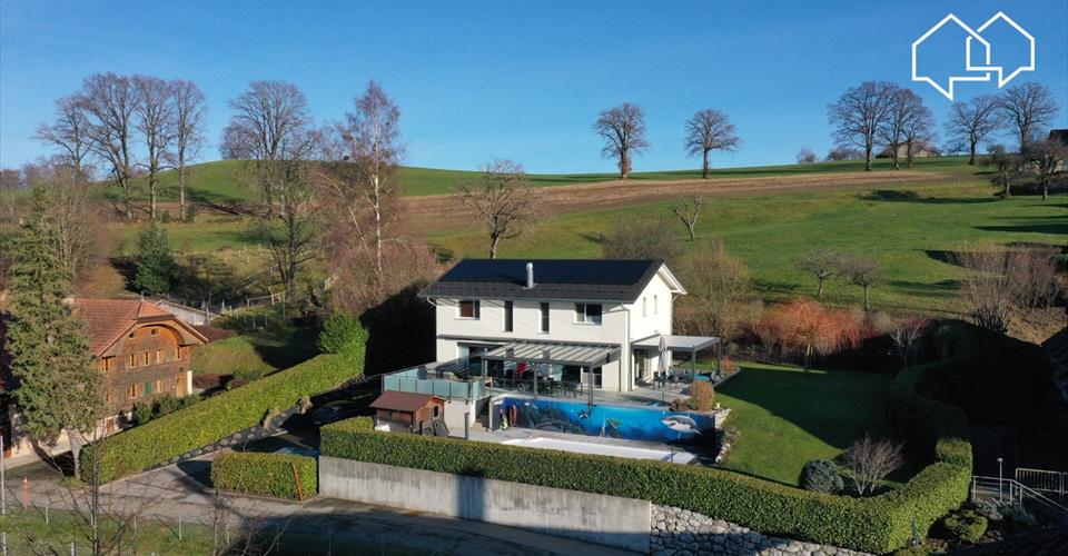Villa moderne de 2 logements sur une parcelle de 1400m²