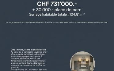 Appartement 3.5 pièces - image - 3
