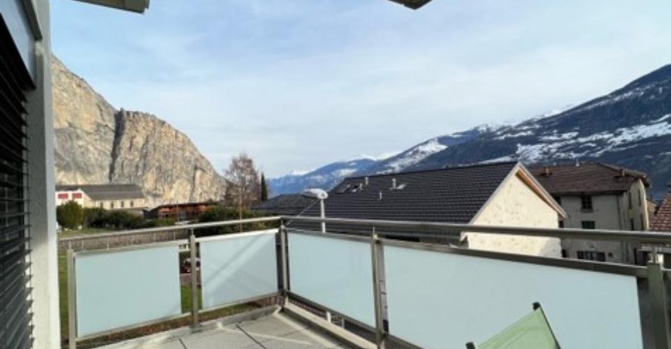 Appartement meublé de 2,5 pièces avec balcon