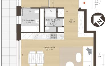 Appartement 4 pièces - image - 12