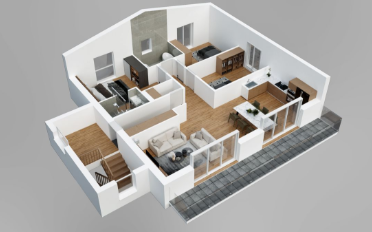 Attic flat 4.5 rooms - image - 8