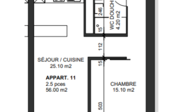 Appartement 2.5 pièces - image - 6